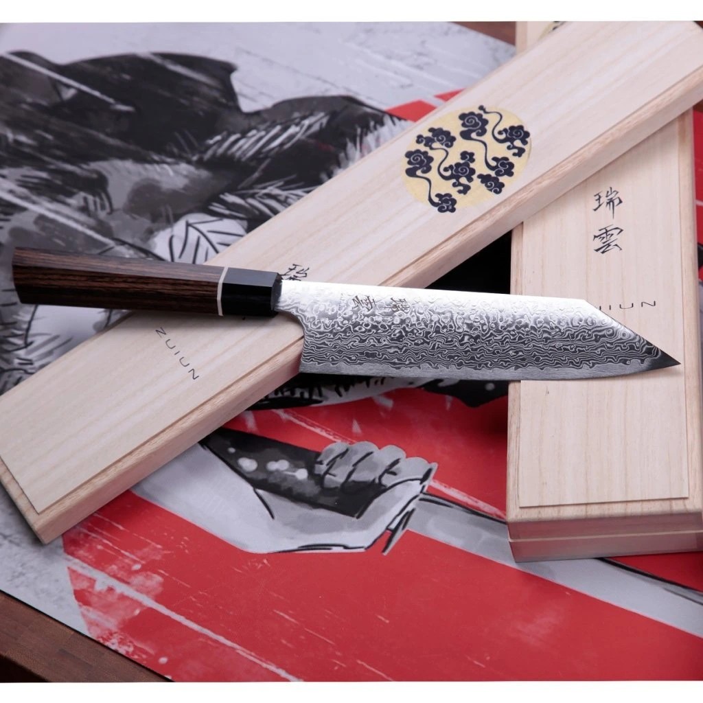 foto N�� Kiritsuke/Santoku/Bunka 180 mm Kanetsugu Zuiun SPG2