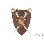 Erb zdoben� 2 �avlemi, 22 cm