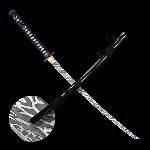 Kawashima �emesln� replika me�e katana Sunekuai, ocel AISI 1045